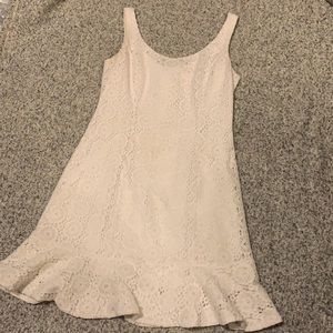 Lilly Pulitzer White Lace Dress
